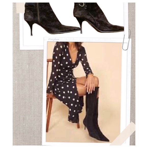 San Frediano Shoes - San Frediano Boots Leather/Suede Italian Made Stunning Brown Boots Size 7.5